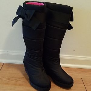 Kate Spade wedge snow boots